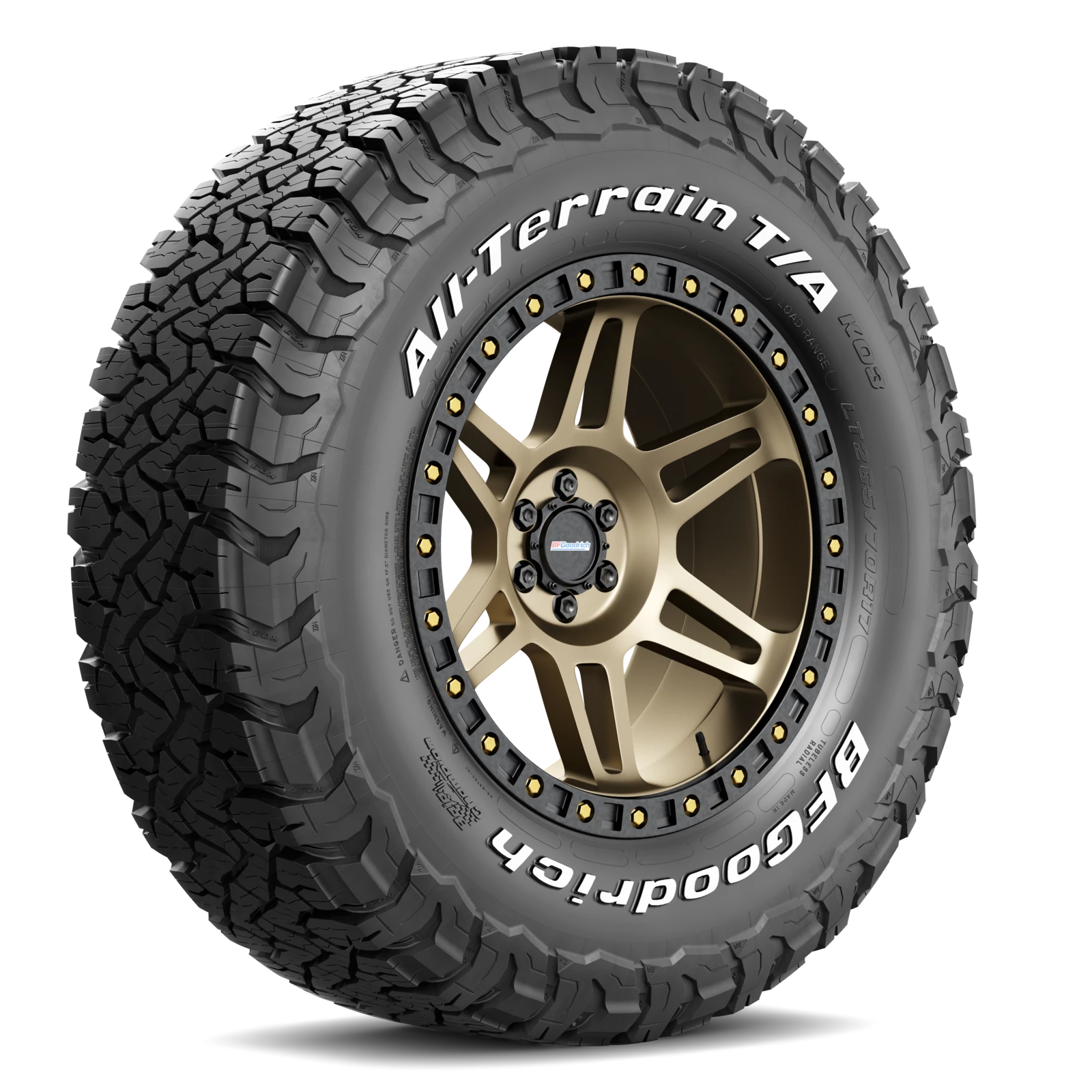 Neumático BF Goodrich All-Terrain T/A KO3 LT265/60 R18 114/110S LRD